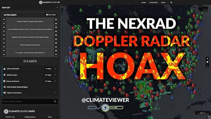 NEXRAD Doppler Radar-svindelen avslørt!