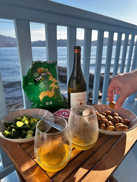 Greek White Wine