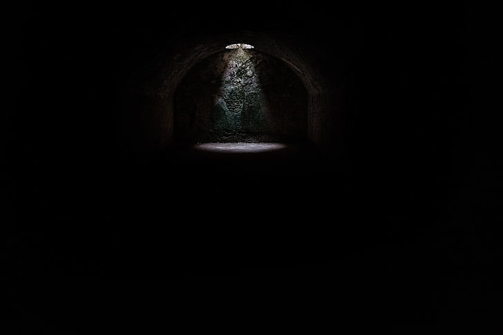 dark, light, tunnel, indoors, horror, mystery, spooky dark, light, tunnel, indoors, horror, mystery, spooky