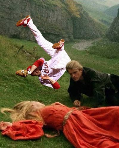 Chase Utley in The Princess Bride