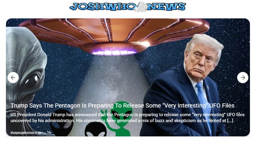 🚨👽 UFO FILES DROP COMING? 👽🚨 -President Trump says the Pentagon is preparing to release some “very interesting” UFO files
