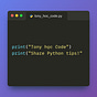 Tony học Code