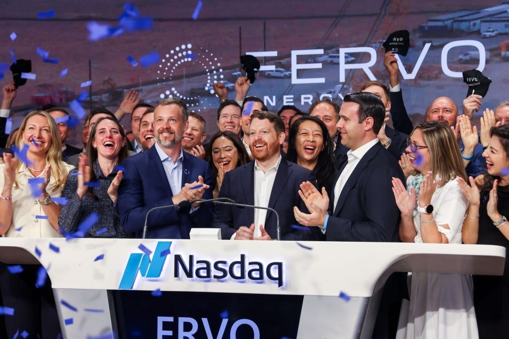 Geothermal startup Fervo Energy pops 33% in IPO debut fueled by AI data center demand | TechCrunch Geothermal startup Fervo Energy pops 33% in IPO debut fueled by AI data center demand | TechCrunch