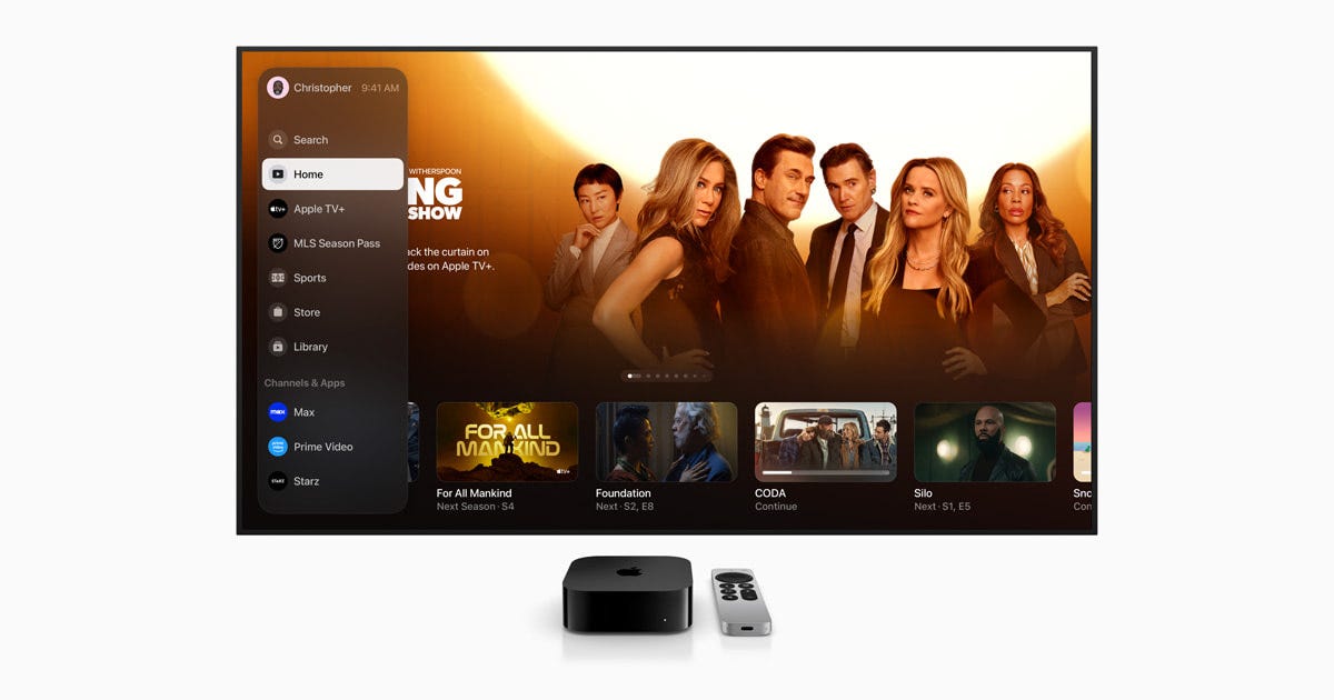 Redesigned Apple TV app elevates the viewing experience - Apple (UK)