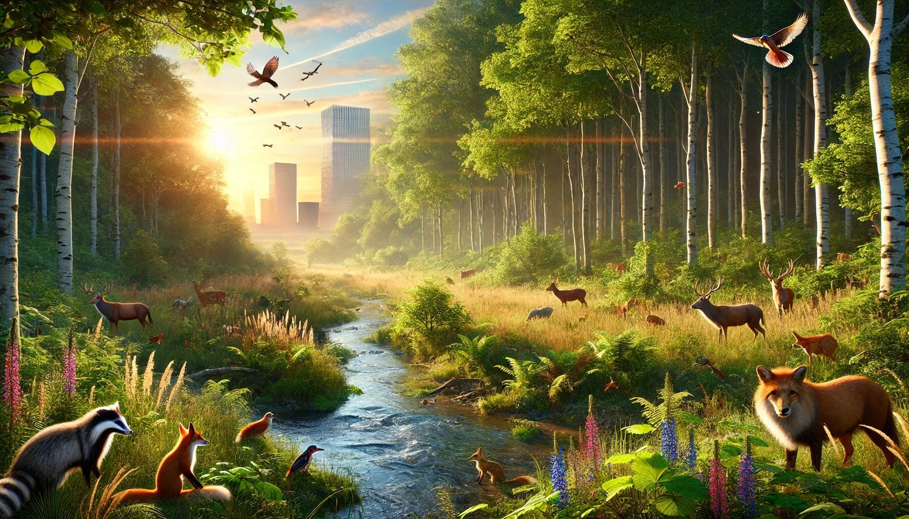 Computer Generated Wilderness to Get Your Wild On