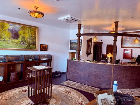 hotel cloudcroft on burro avenue in cloudcroft, freshly remodeled rooms 
