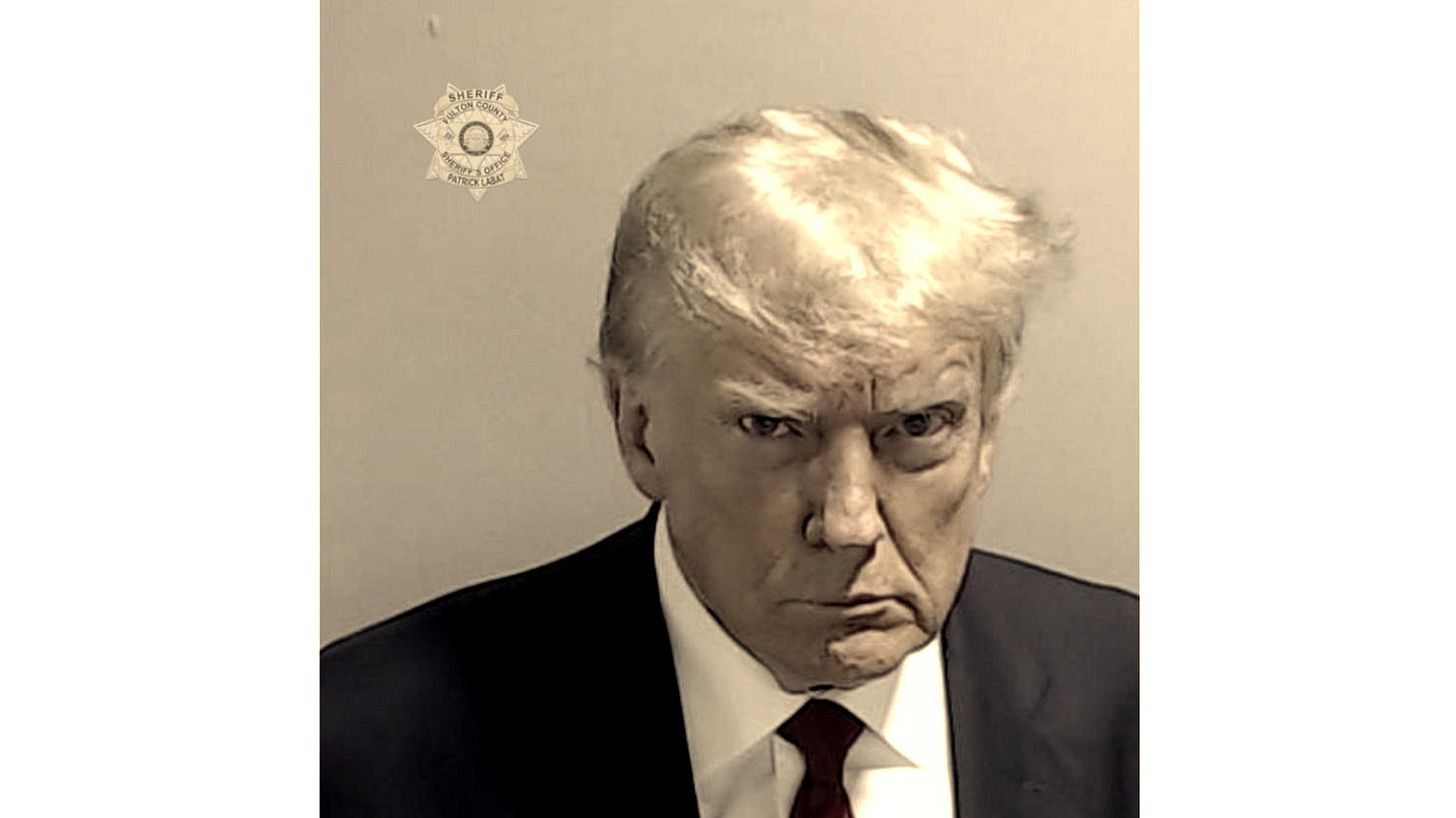 Analysis: Trump mug shot is stark in its simplicity | CNN Politics