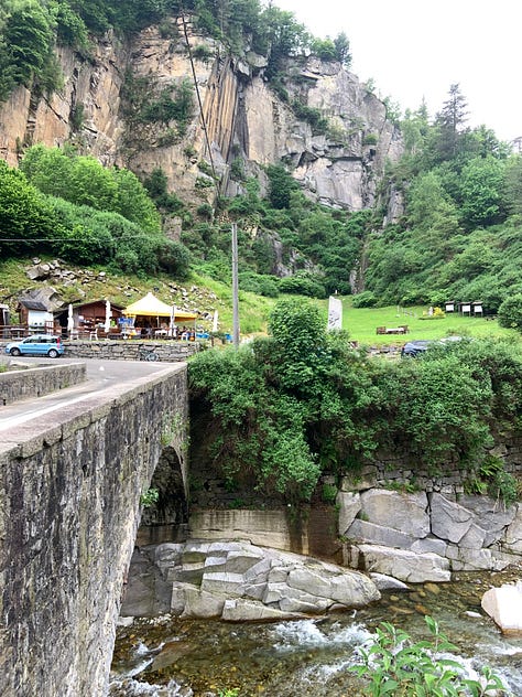 Balma syenite extracted in the Cervo Valley (Biella, Italy)