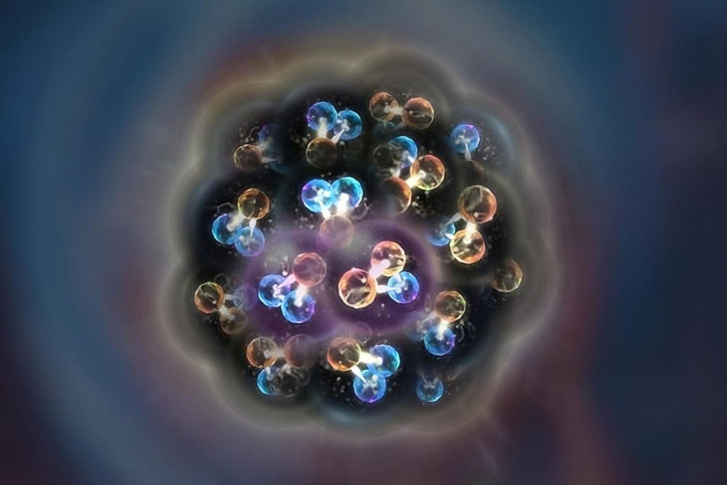 The first image of an atomic nucleus, containing quarks and gluons