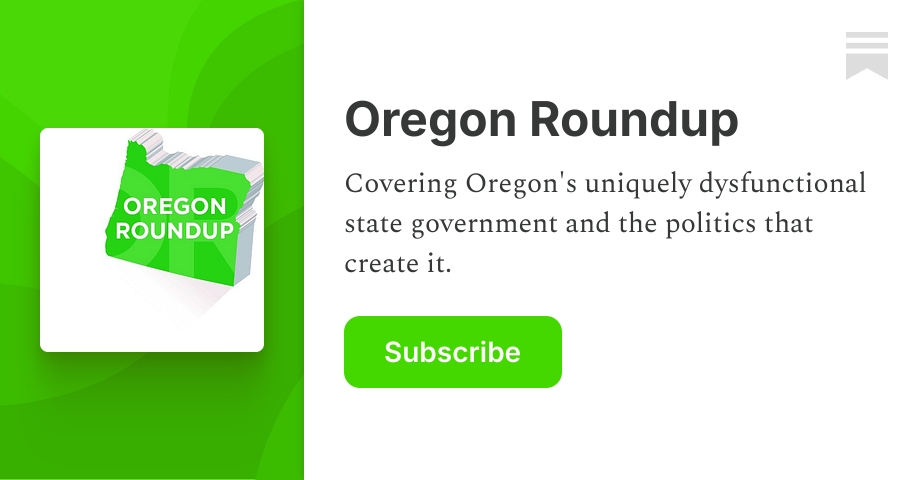 Oregon Roundup | Jeff Eager | Substack