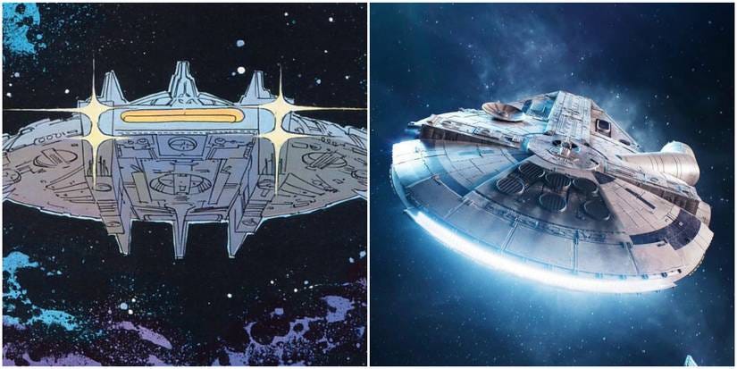 Valerian Millenium Falcon Star Wars
