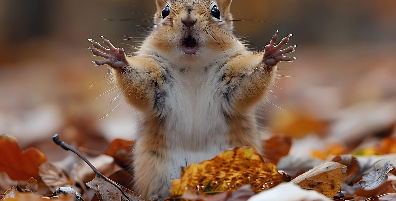 Saturday Report 8/8/26 — Is That a Squirrel On Trump’s Head? 