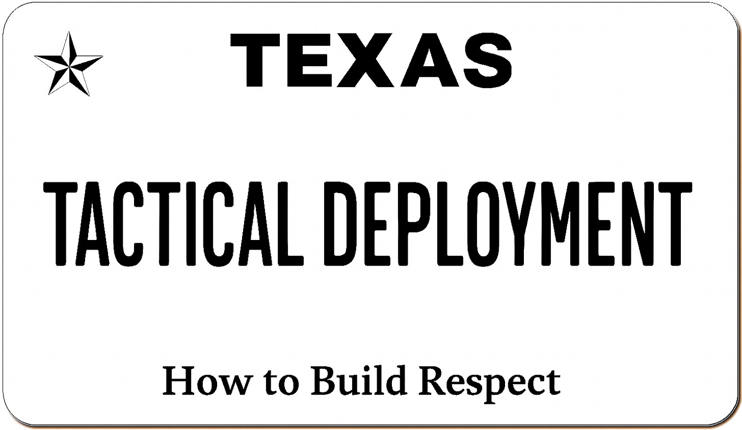 Tactical Deployment banner