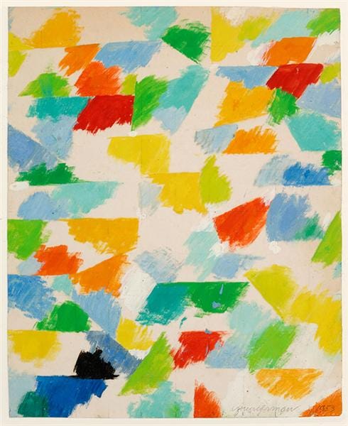 Suburbs, 1953 - Jack Youngerman