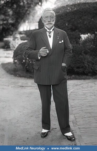 Kaiser Wilhelm II putting his left hand in a pocket | MedLink Neurology Kaiser Wilhelm II putting his left hand in a pocket | MedLink Neurology