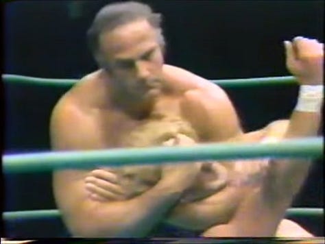 Mark Lewin, Austin Idol and Kevin Sullivan, Baron von Raschke, The Assassins, Dusty Rhodes, Ole Anderson