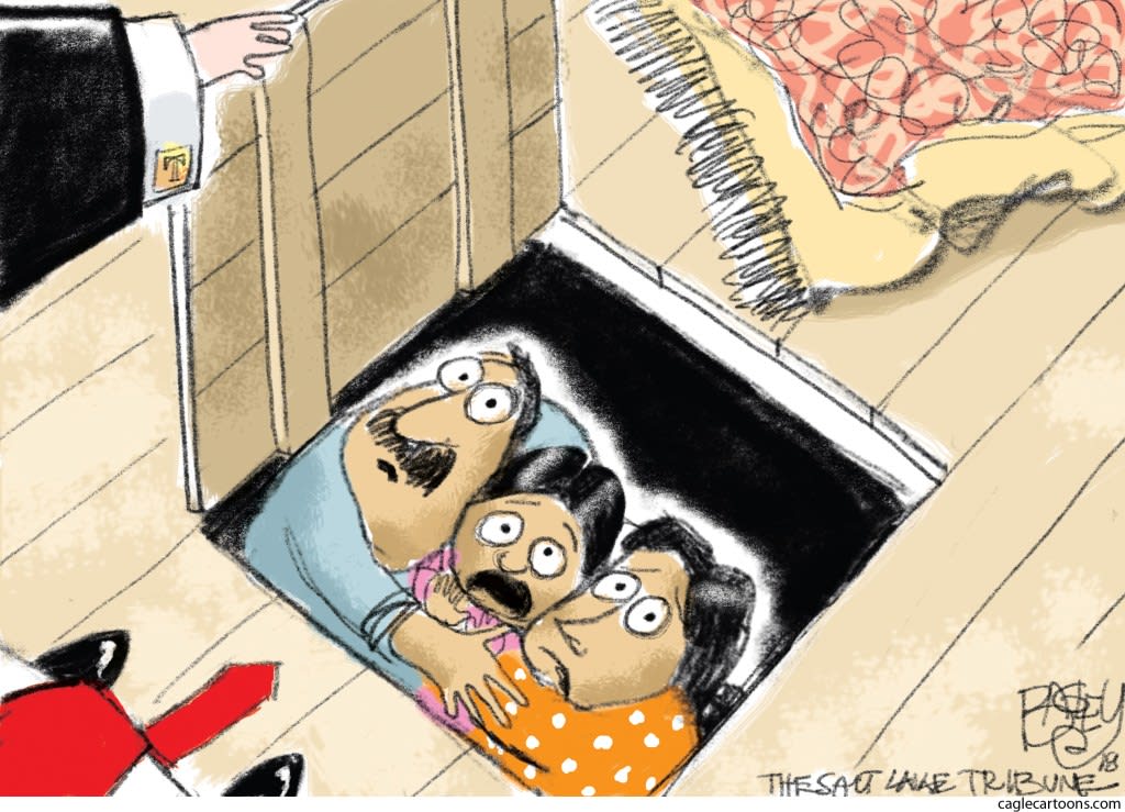 Political cartoons: Trump's family separation policy