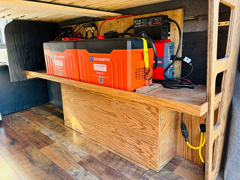 Photos from our van build.