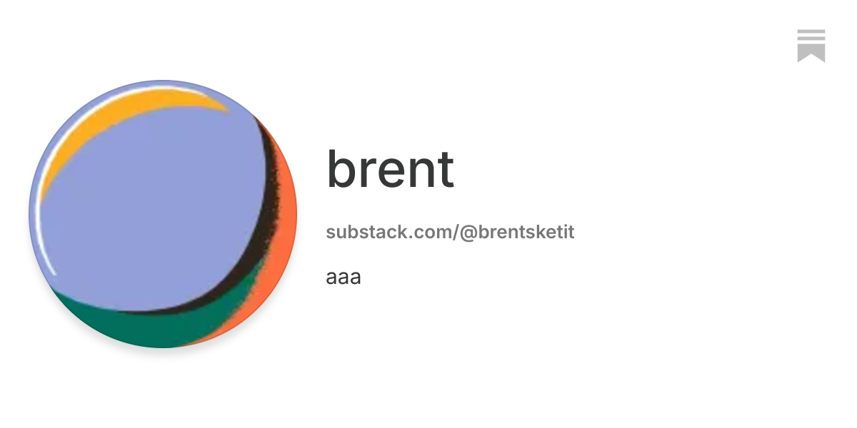 brent | Substack