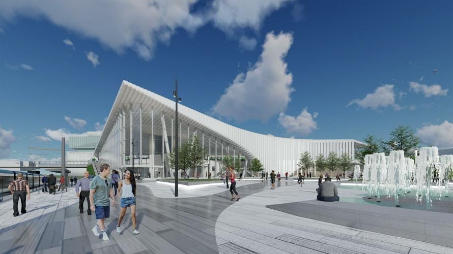 Kitchener transit hub drawing