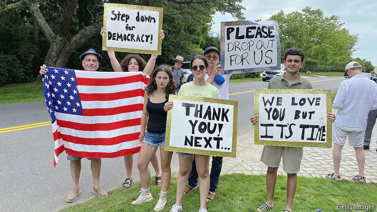 Biden is the prime example of incumbency weakness - even his own party want to overturn the incumbent