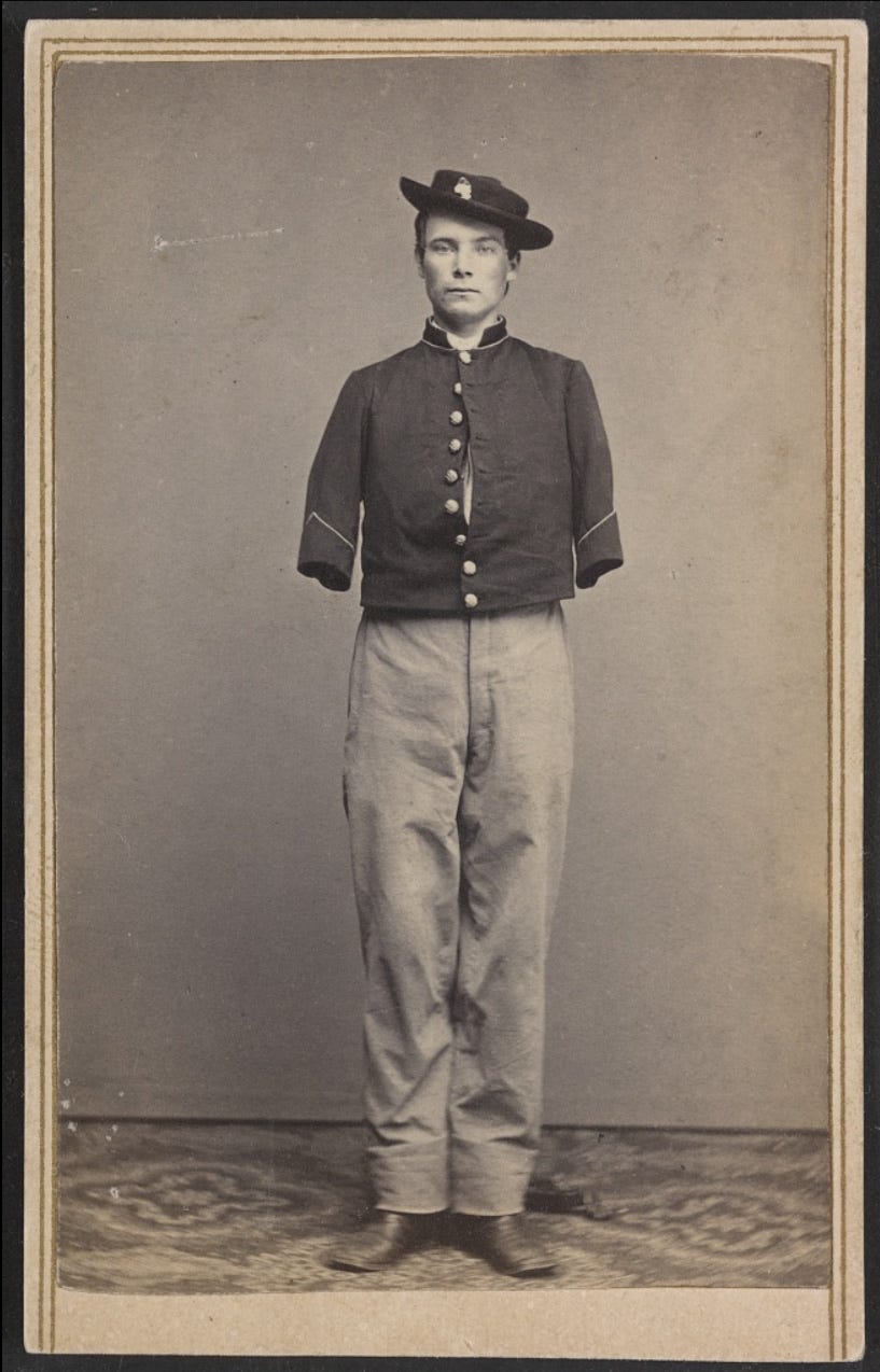 Private William Sergent of Co. E 53rd Pennsylvania Infantry Regiment-1861 Private William Sergent of Co. E 53rd Pennsylvania Infantry Regiment-1861