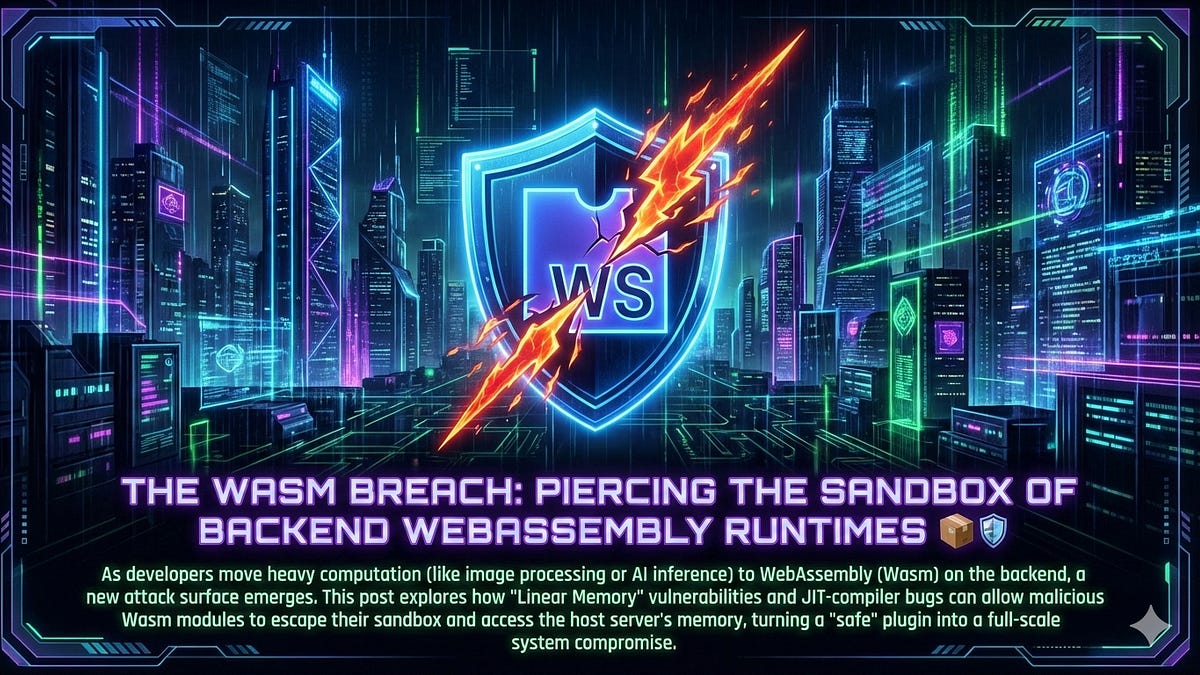 The Wasm Breach: Escaping Backend WebAssembly Sandboxes
