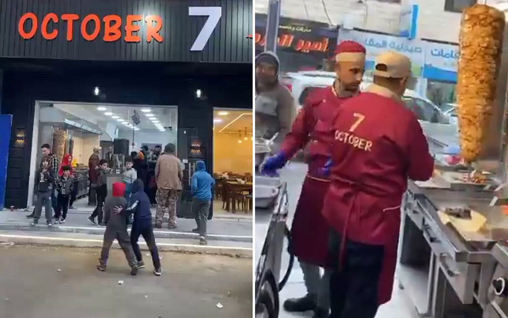 October 7' restaurant opens in Jordan, appearing to fete Hamas's massacre |  The Times of Israel