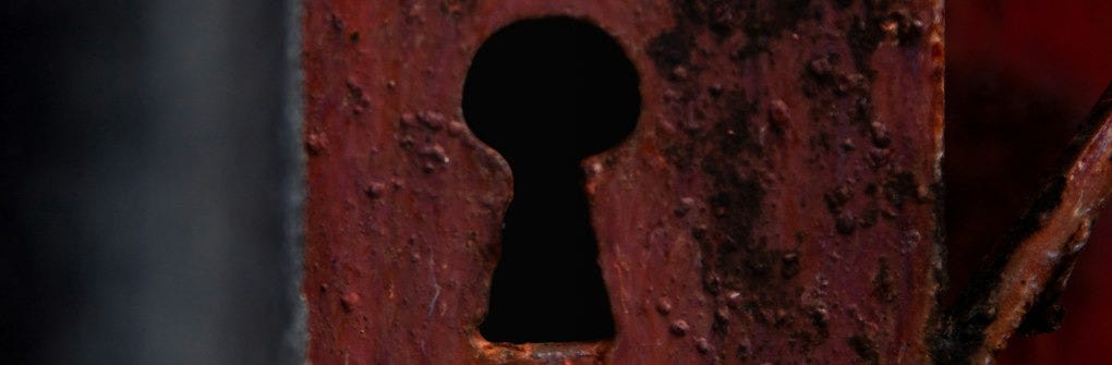 stainless steel lock hole