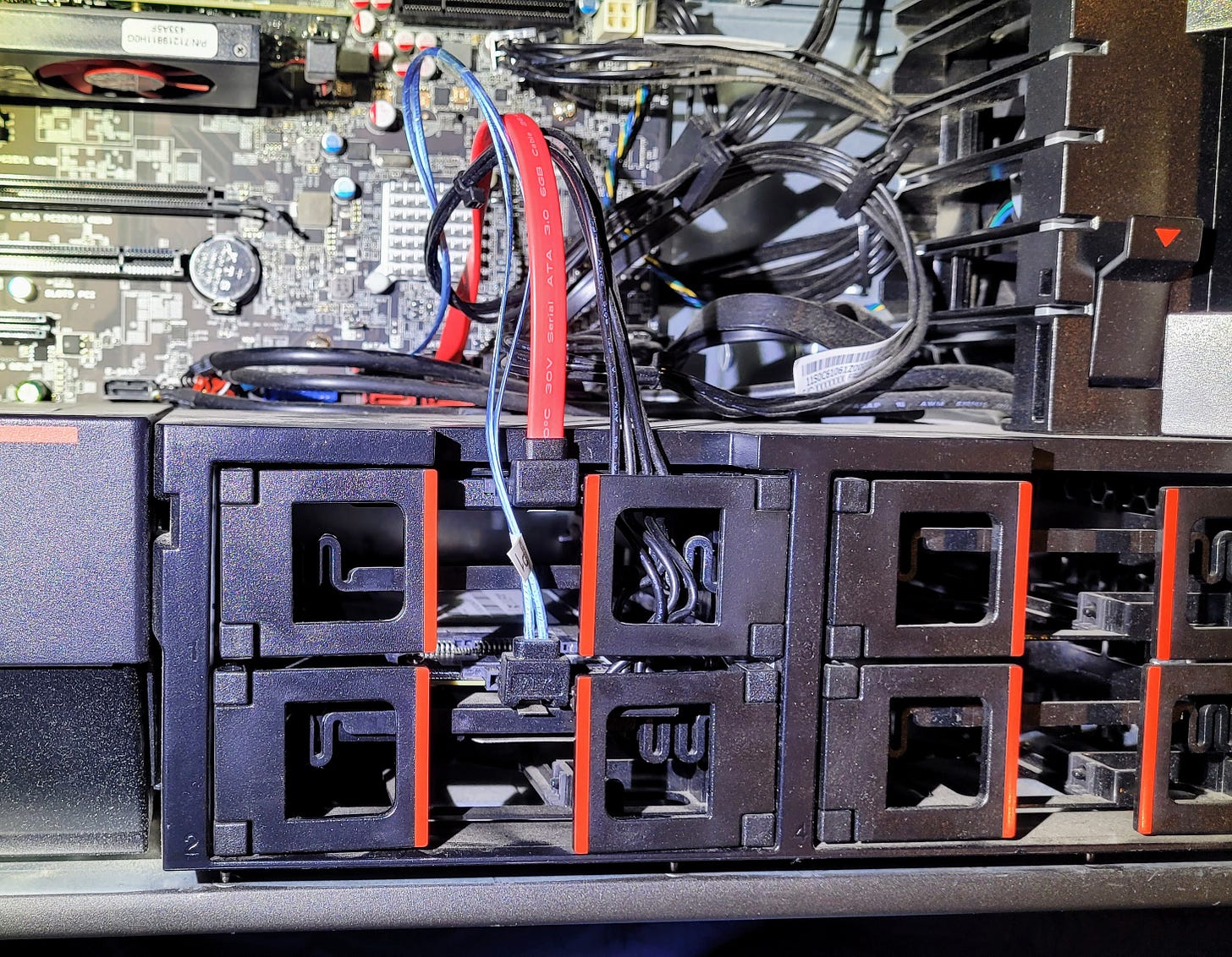 New SATA III drive installed in ThinkStation P510