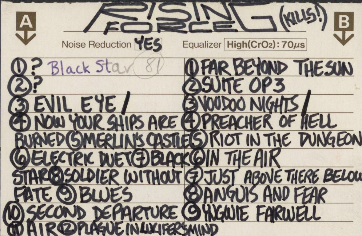 Yngwie Malmsteen: The Complete 1984 Alcatrazz Interview (Audio)