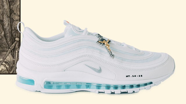 Company sells out of $1,425 'Jesus shoes' that feature holy water so you can 'walk on water'