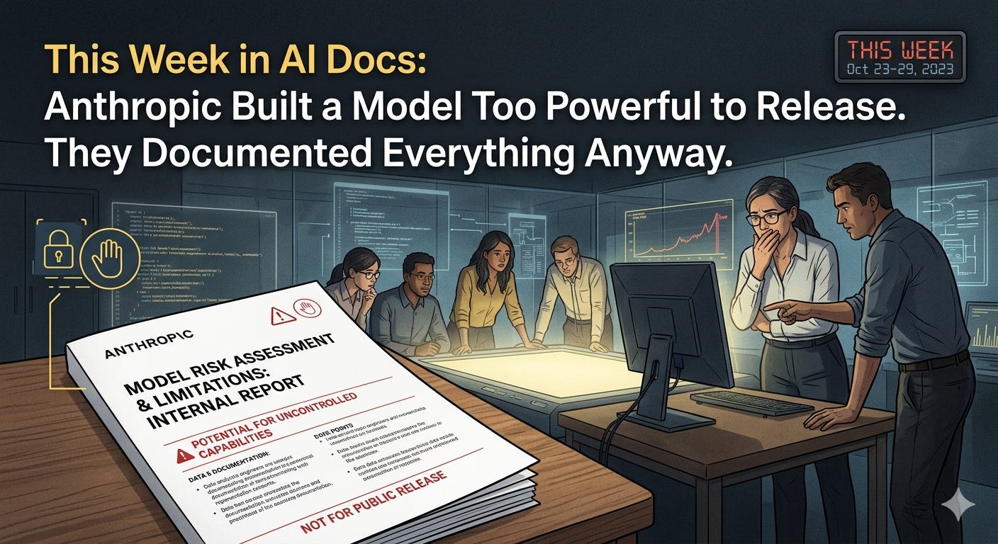 This Week in AI Docs: Anthropic Built a Model Too Powerful to Release ...