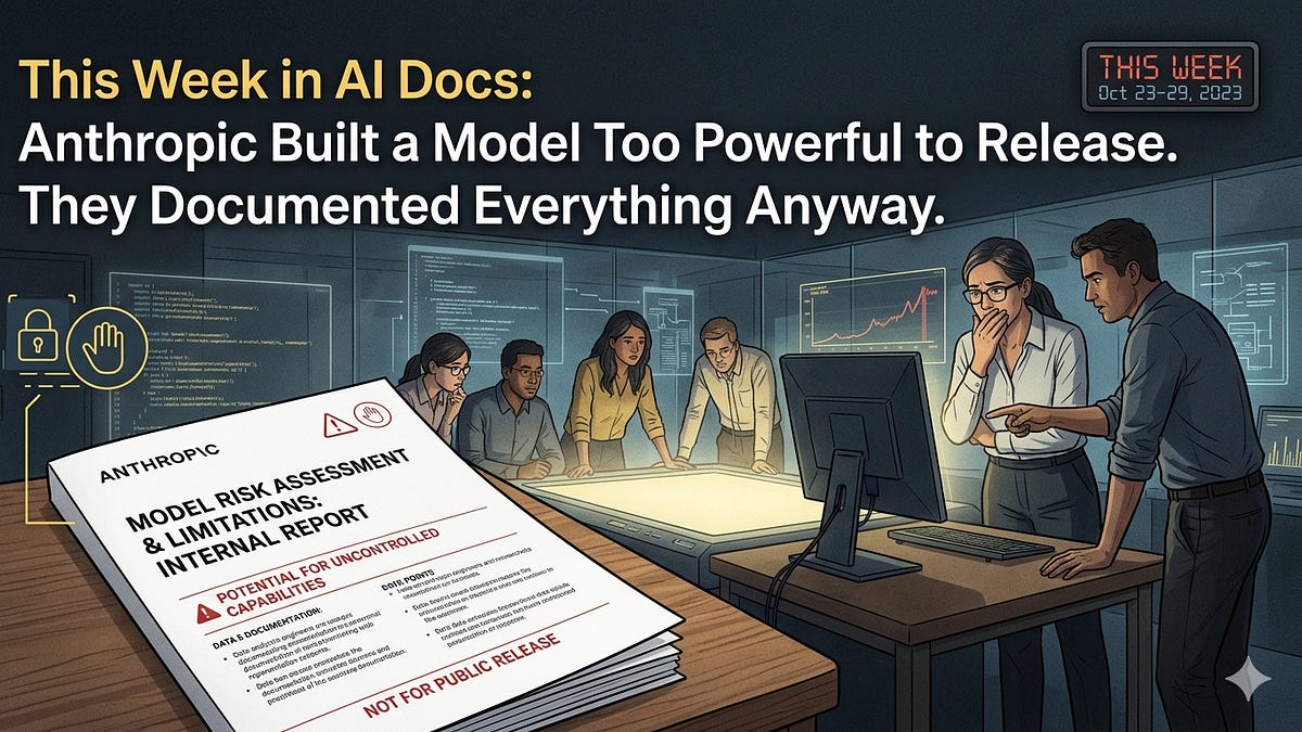 This Week in AI Docs: Anthropic Built a Model Too Powerful to Release ...