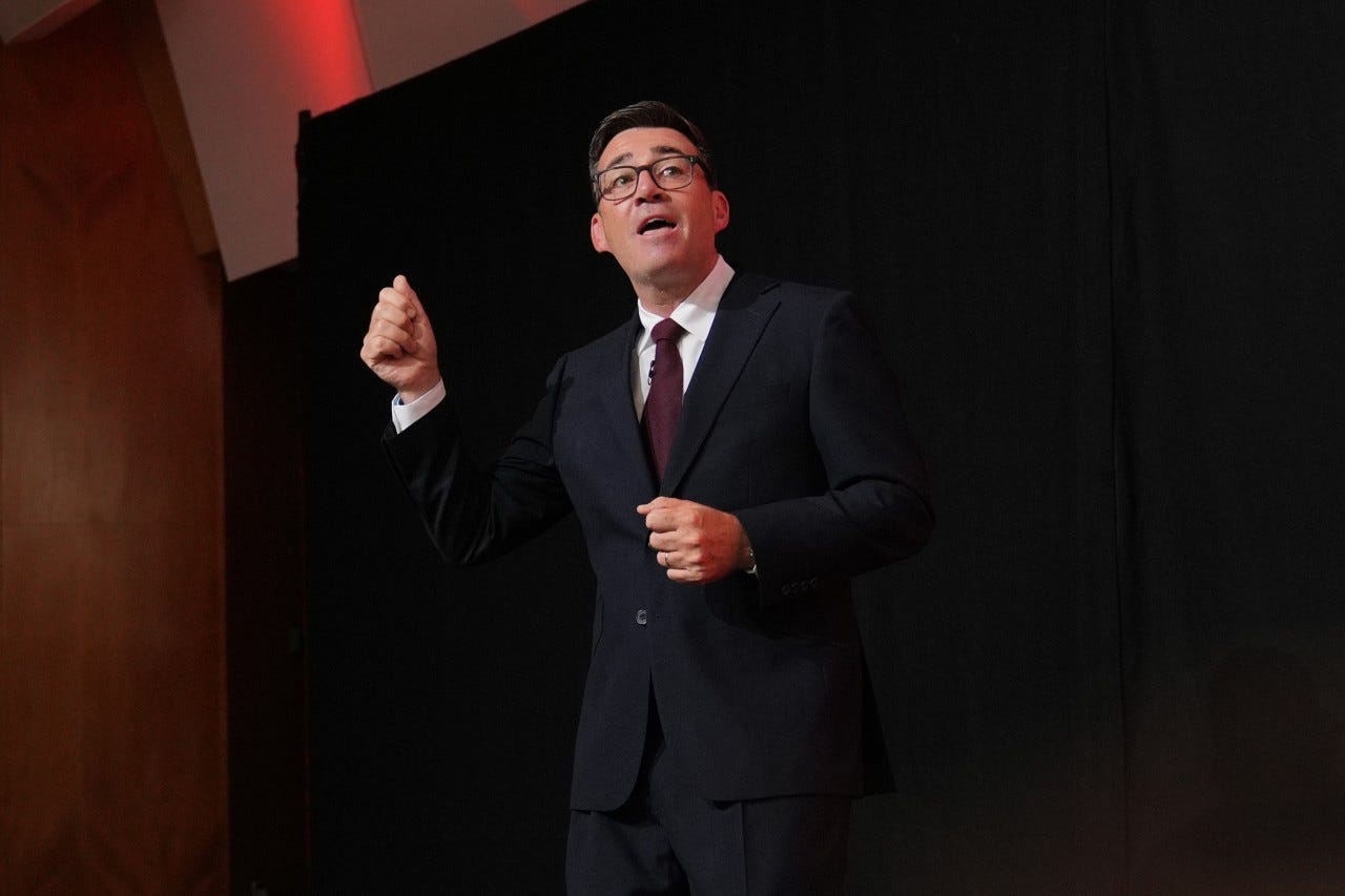 Andy Burnham in London on July 17. Andy Burnham in London on July 17.