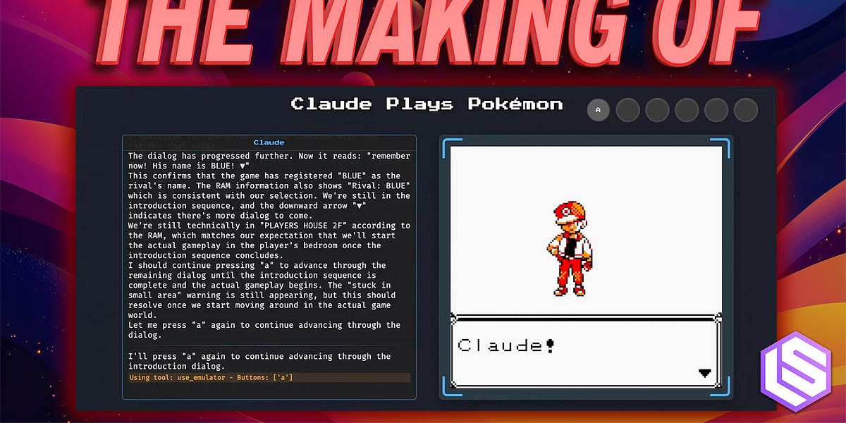 Anthropic's Claude 3.7 plays Pokémon Red live on Twitch