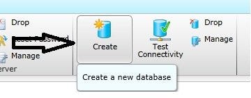 azure portal create sql azure db