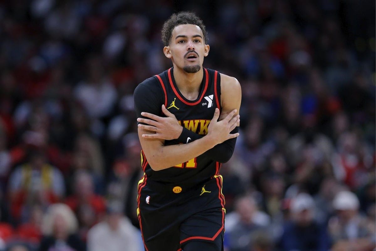 With Trae Young, the numbers are rarely in question. Other things are ...