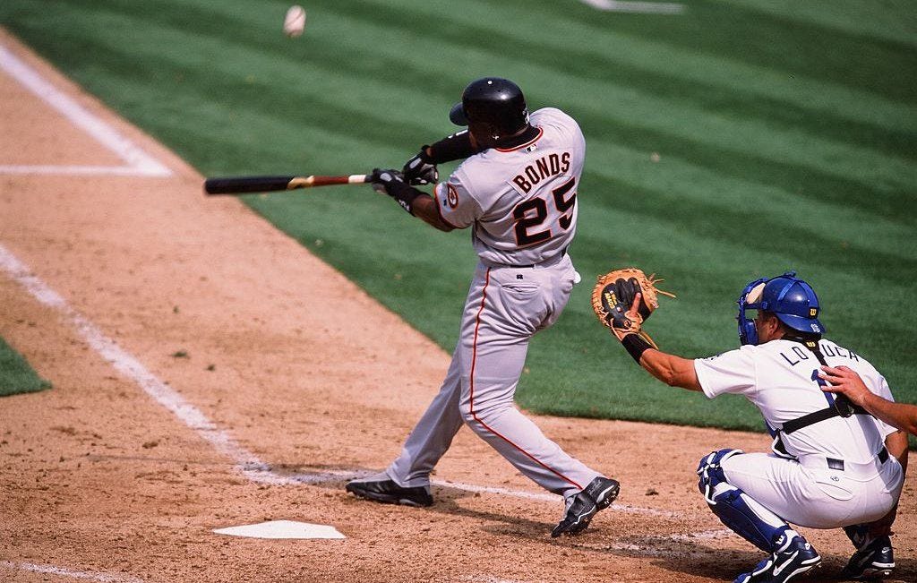Barry Bonds Hits Home Run at Age 52 | Men's Health