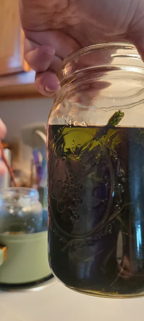 comfrey cold infusion method