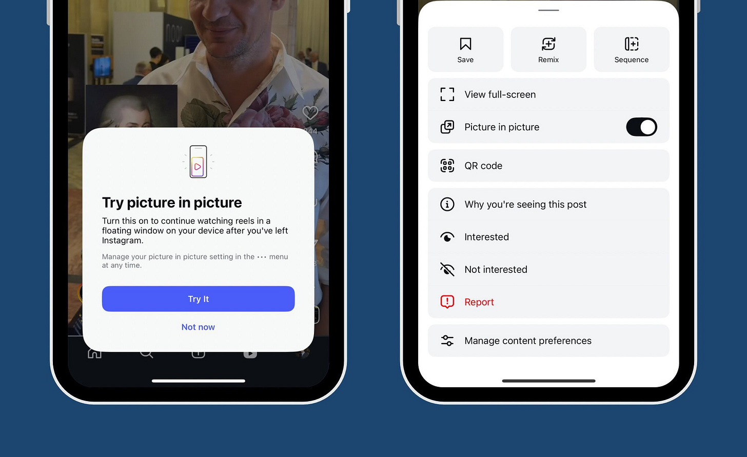 Instagram is testing picture-in-picture for Reels - RouteNote Blog