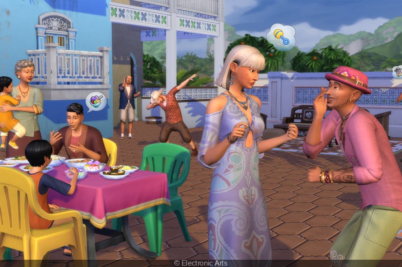 Les Sims 4 A Louer : nouveau monde, nouvelles fonctionnalités, découvrez le pack d'extension inédit