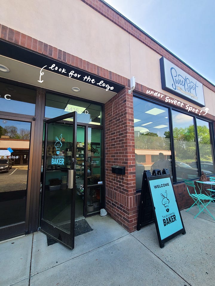 The Accidental Baker storefront