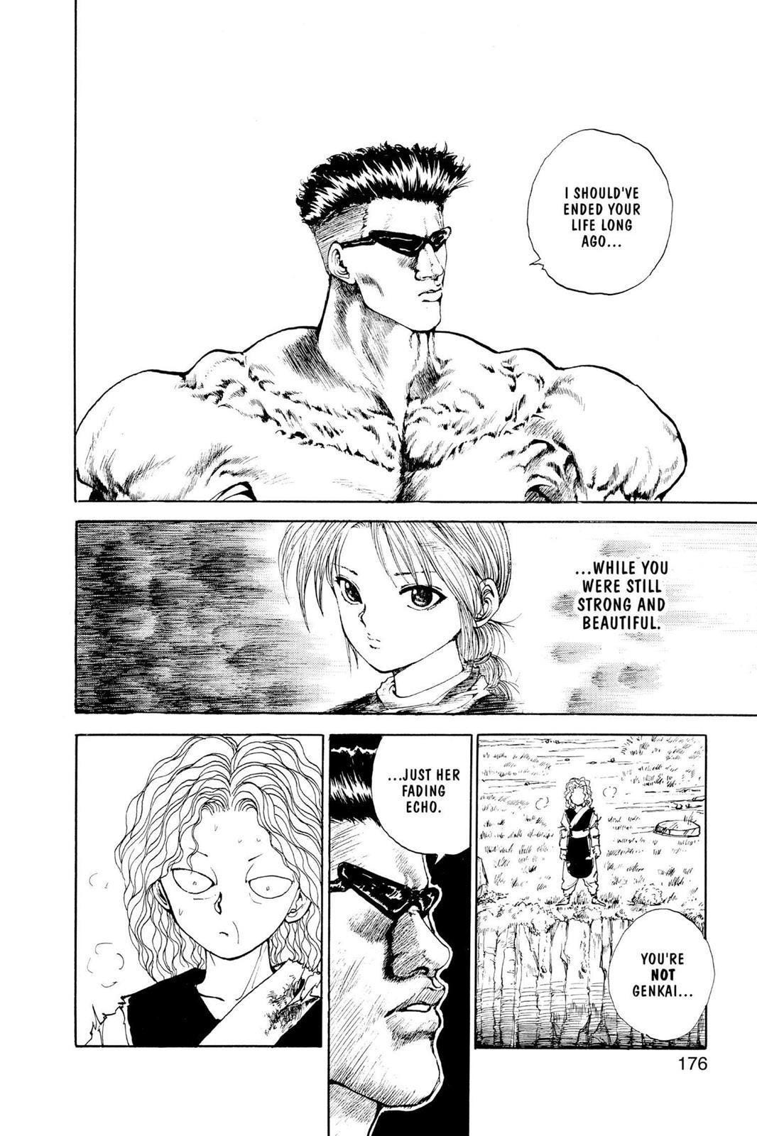 T water on X: "The seeds were planted early on for Toguro vs Genkai. Once  we learn the truth about who's under the mask, Toguro takes a lot of  interest in Yusuke's