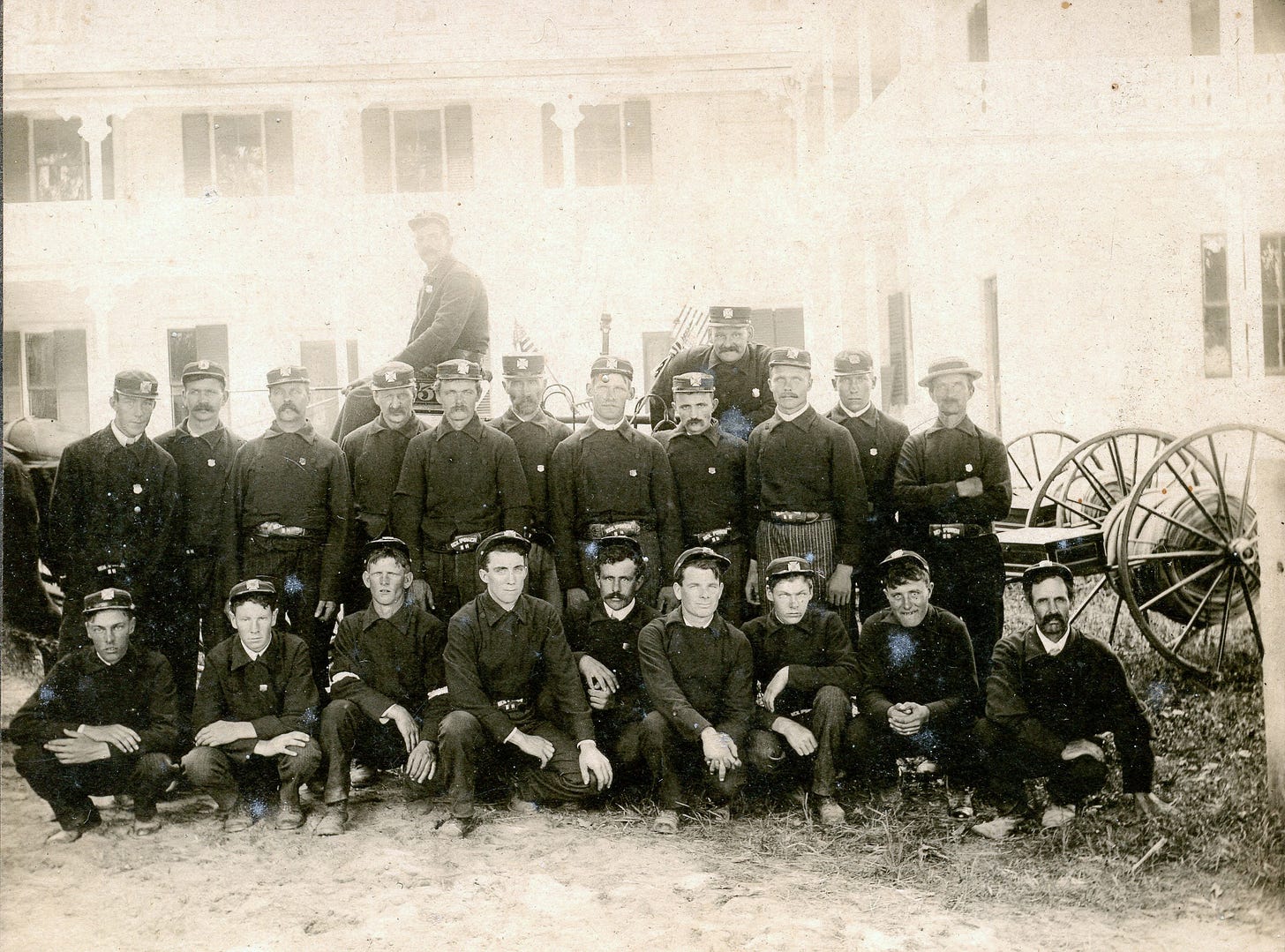 Firemen with the Southern Hero #3