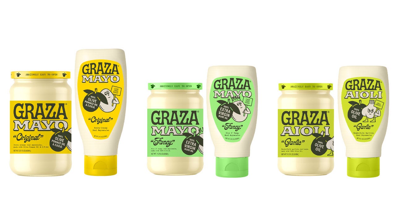 Graza Enters the Condiment Category with Launch of Graza Mayo - Perishable  News