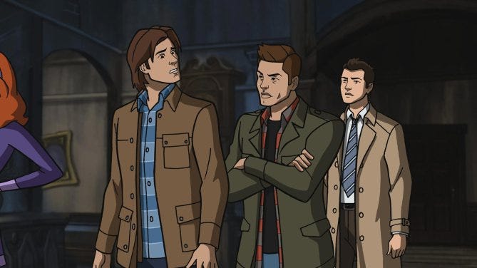 supernatural scoobynatural winchester castiel images 719x340