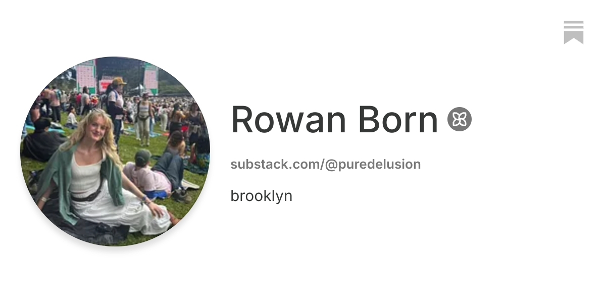 Rowan Born | Substack