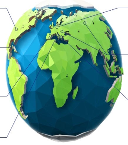 A low poly globe with continents

AI-generated content may be incorrect.
