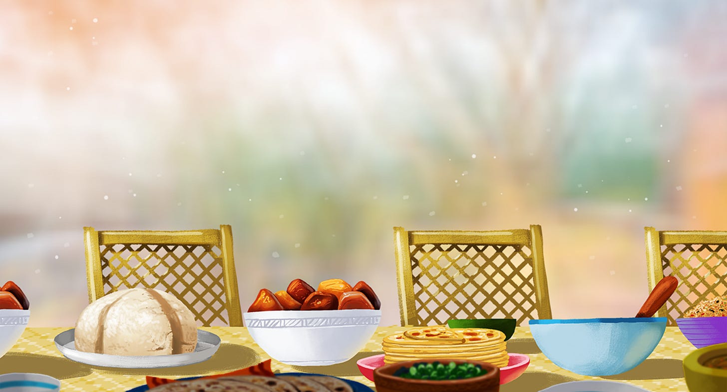 Background design for EXE Easter Animation by Kelvin Shani